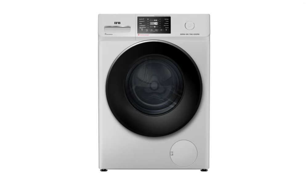 IFB Serena GXN 7012 7 Kg Grey Fully Automatic Front Load Washing Machine with AI Technology, Wi‑Fi & Voice Control