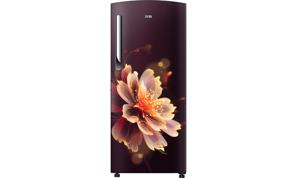 IFB Advance-Cool 187 L 5 Star Direct Cool Refrigerator, Flower Pattern, MYSTIC BLOSSOM RED, Inverter Compressor 2026