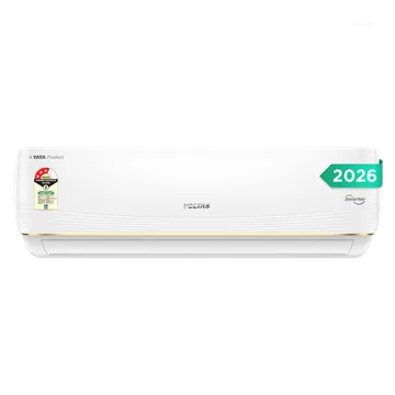 Voltas 183FS PRIME 1.5 Ton 3 Star (2026 Fix Speed) Split AC – Copper Condenser, R32 Refrigerant, White
