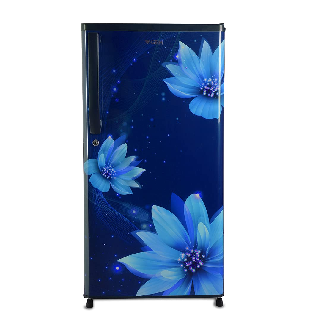 GEM 190 L 2 Star Direct-Cool Single Door Refrigerator (GRDN-2102GLBTV, Galaxy Blue)