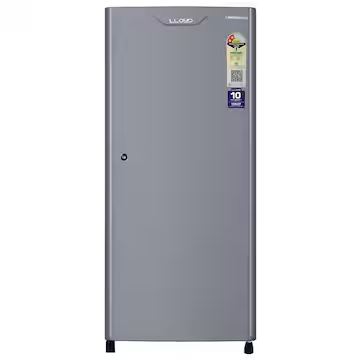 Lloyd 200 L 3 Star Inverter Direct Cool Single Door Refrigerator (GLDF213SRGT2EB, Royal Grey)