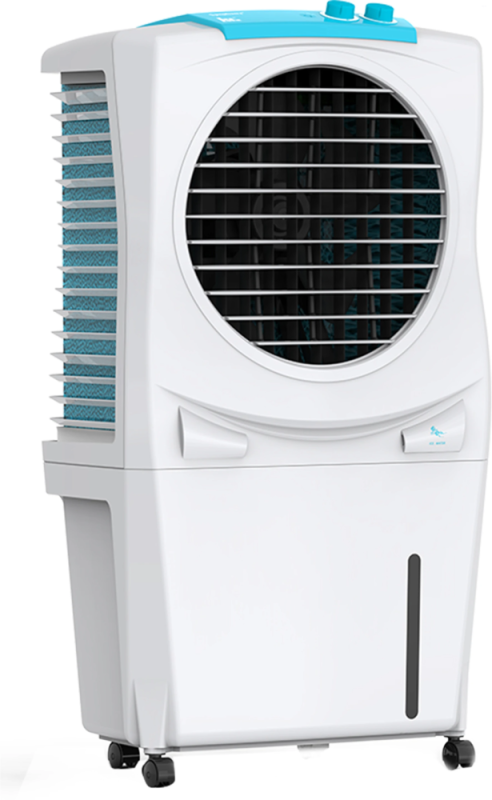 Symphony 27 L Room/Personal Air Cooler with 3 side Honeycomb Cooling Pad CFD Technology Inverter Compatible (White, Ice cube 27)