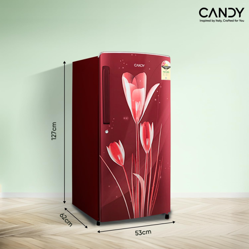 Candy 185 Litre Direct Cool Single Door Refrigerator
