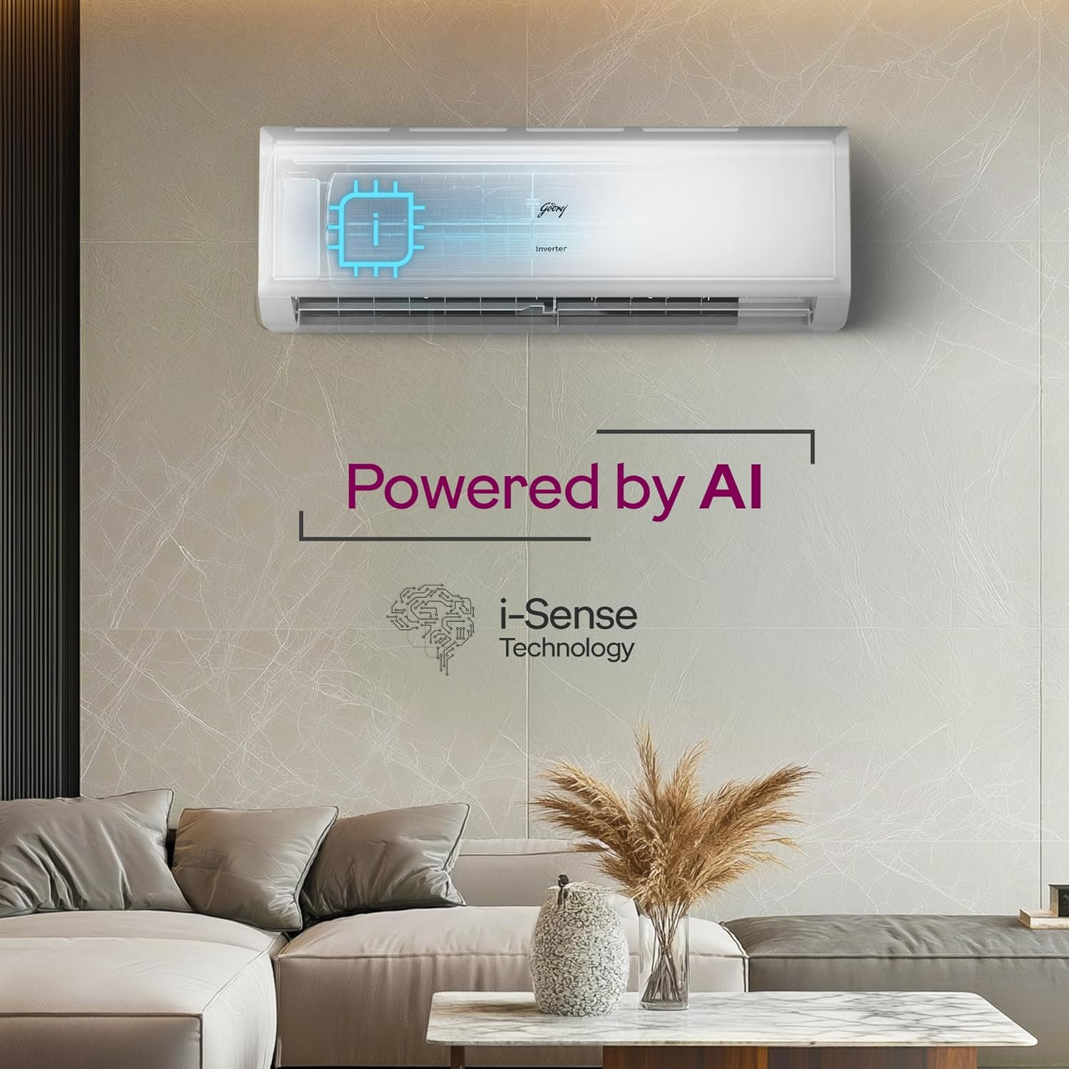 Godrej 1.5 Ton Inverter Split AC 3 Star
