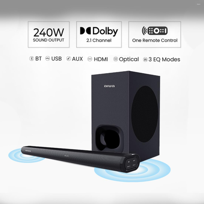 Aiwa 240W Bluetooth Soundbar