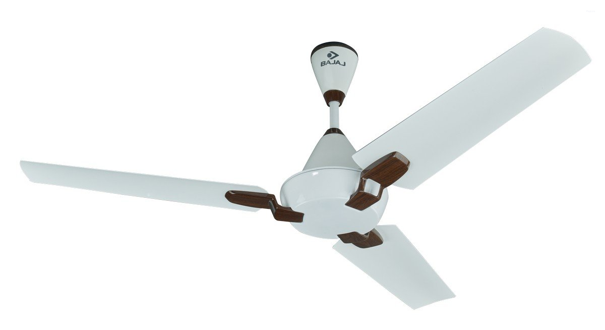 Bajaj Ornio 1200mm Ceiling Fan (Ceramic White Wood)