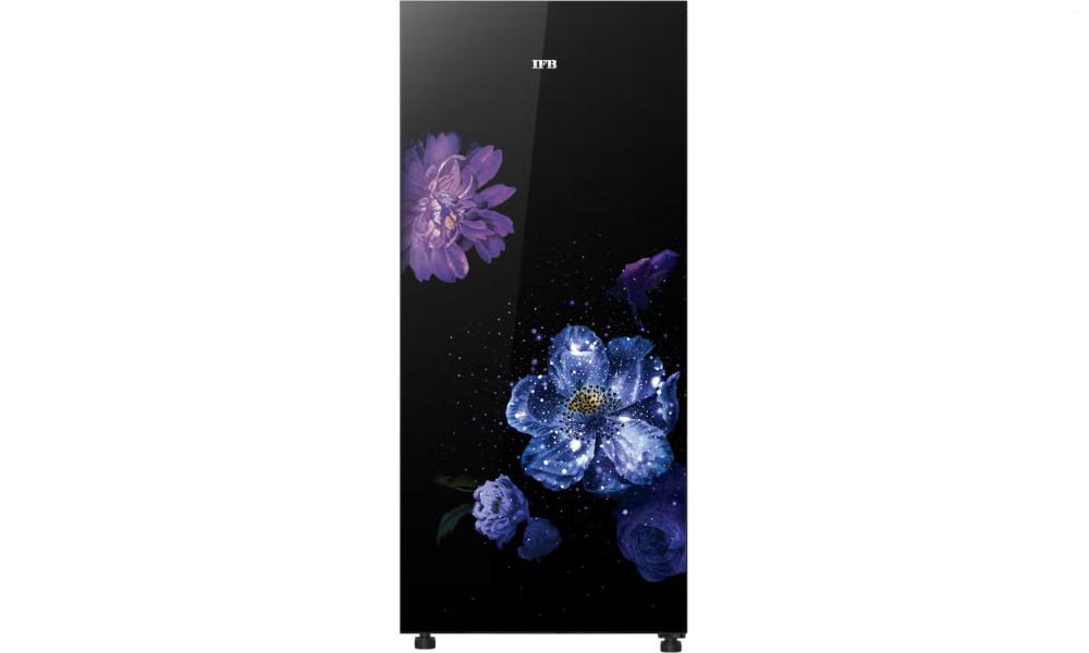 IFB Metal-Cool 197 L 3 Star Direct Cool Refrigerator, Glass Finish, FLORAL JOY, Fixed Speed Compressor 2025