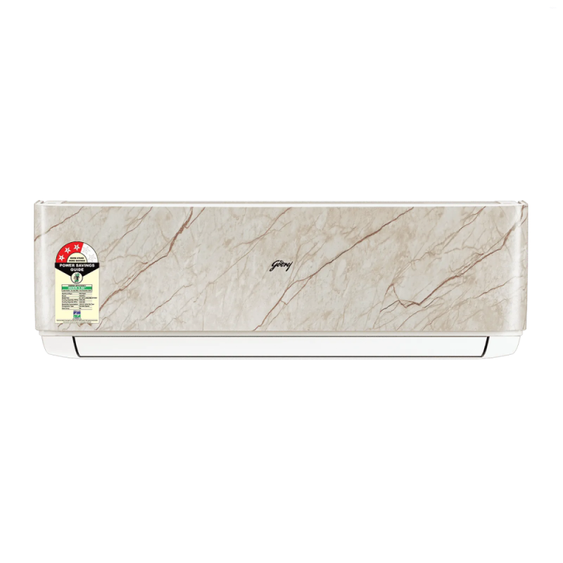 Godrej Vogue Marble SIC 18VTC3 WZQ MBB IOT Convertible 1.5 Ton 3 Star Inverter Split AC with App Control (Beige / White)
