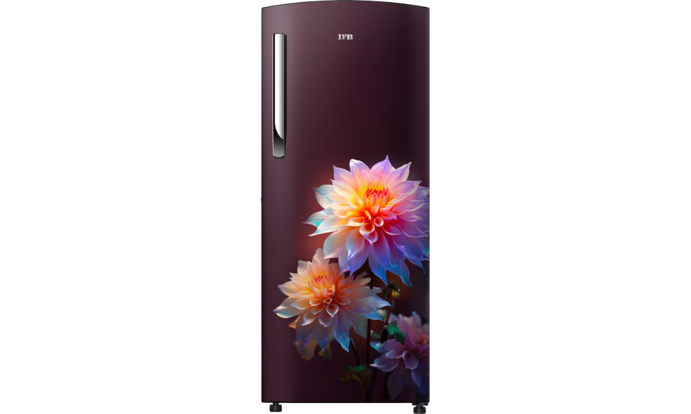 IFB Advance-Cool 187 L 4 Star Direct Cool Refrigerator, Flower Pattern, DIVINE BLISS RED, Inverter Compressor 2026