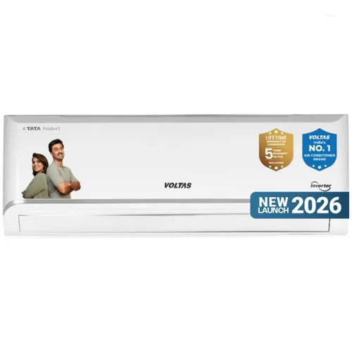 Voltas Split Air Conditioner, 1.5 Ton,3 Star - 183INV Vectra Zen Silver