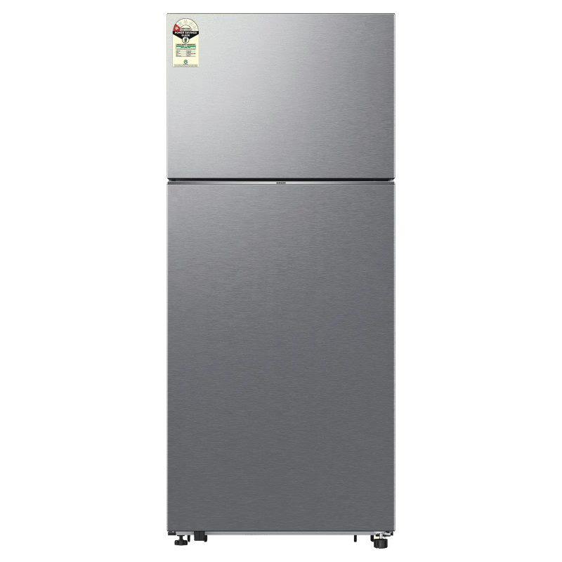SAMSUNG Bespoke 530 Litres 1 Star Frost Free Double Door Convertible Refrigerator with Power Cool Technology (RT56DG7A6ASLTL, Real Stainless)