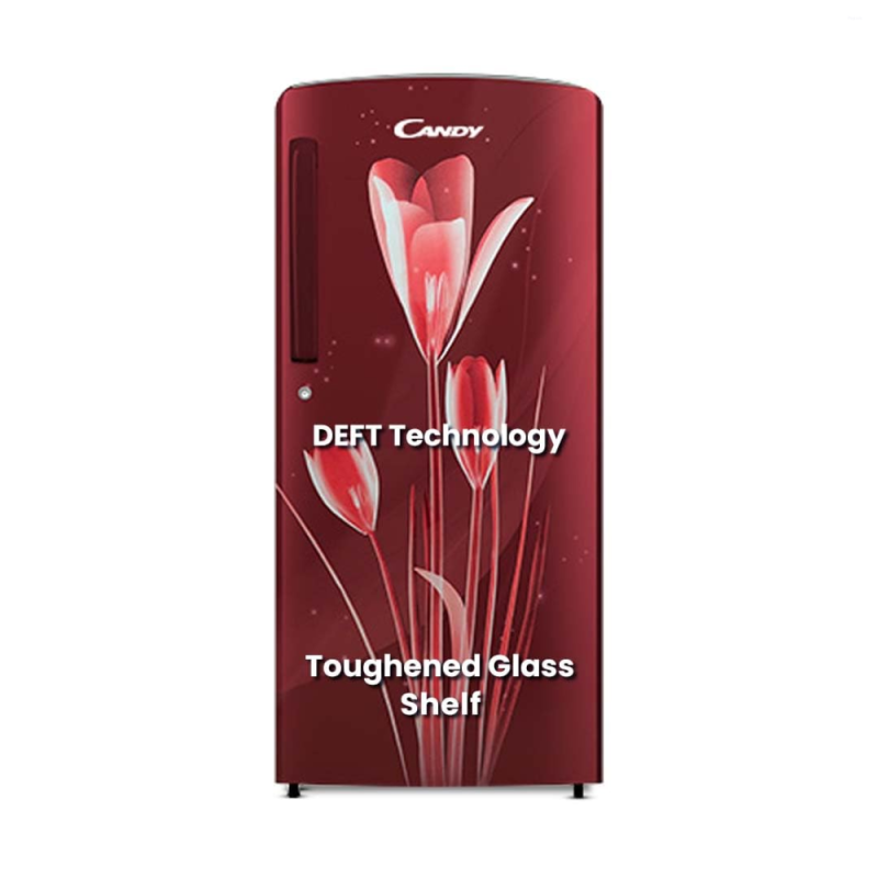 Candy 185 Litre Direct Cool Single Door Refrigerator