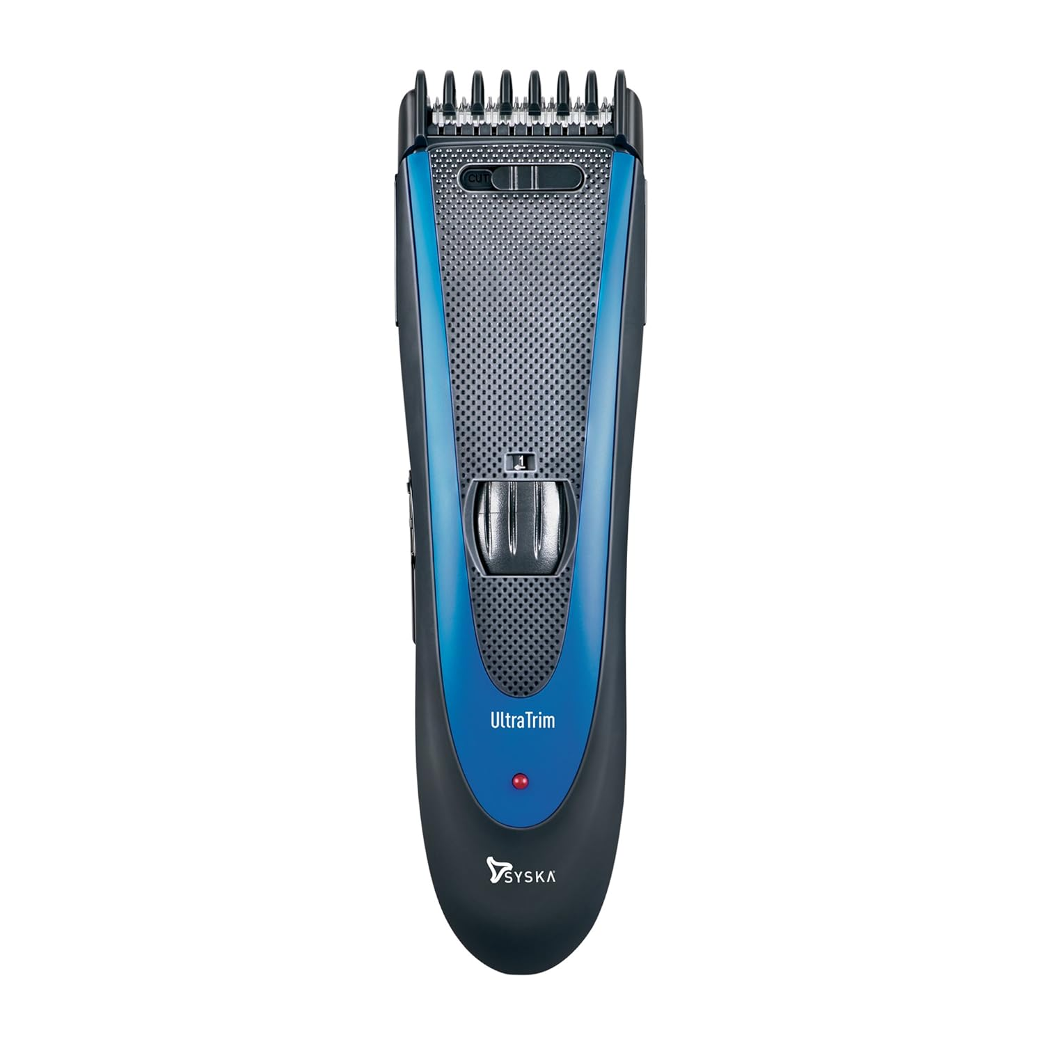 Syska HT1309 Cord & Cordless Hair and Beard Trimmer (Black/Blue)