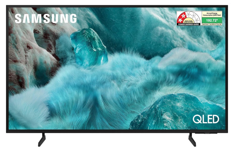 SAMSUNG Q7F 140 cm (55 inch) 4K Ultra HD QLED Smart Tizen TV with Alexa & Google Assistant
