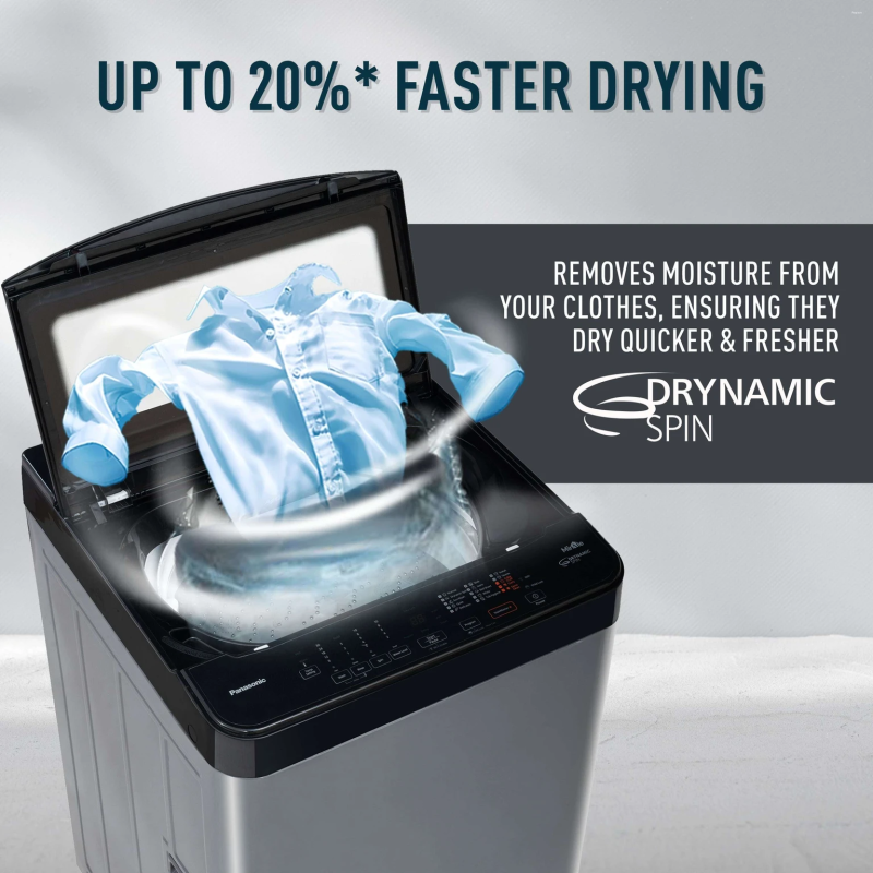 Panasonic 8 kg Fully Automatic Top Load with In-built Heater