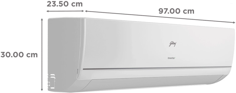 Godrej SIC 18TTC3 WZQ Convertible 1.5 Ton 3 Star Inverter Split AC with I-Sense Technology