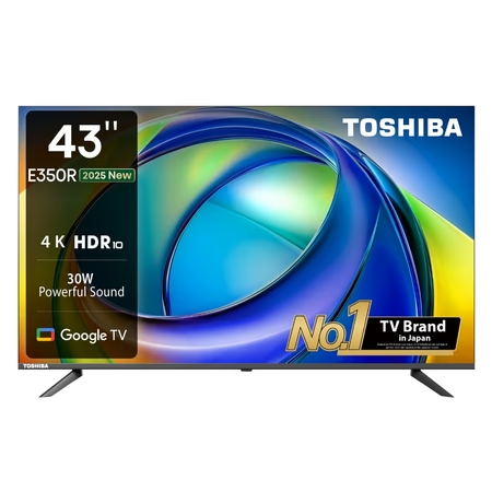 Toshiba 109.2 cm (43 inch) 4K UHD TV (43E330RP)