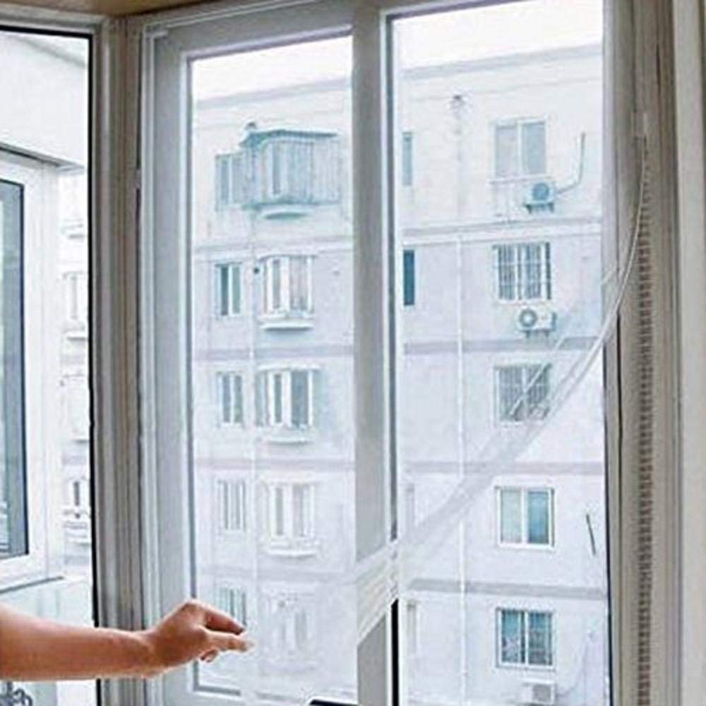 Shahji Creation Window Mosquito / Fly Net Mesh Screen -150X150 cm (Multicolor)